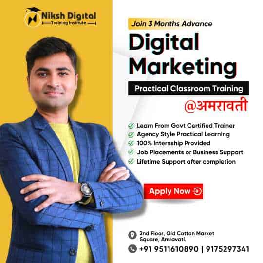 Practical Digital Marketing for 3 months Program in Amravati