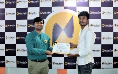 Succsefully Completed Digital Marketing Course at Niksh Digital Institute